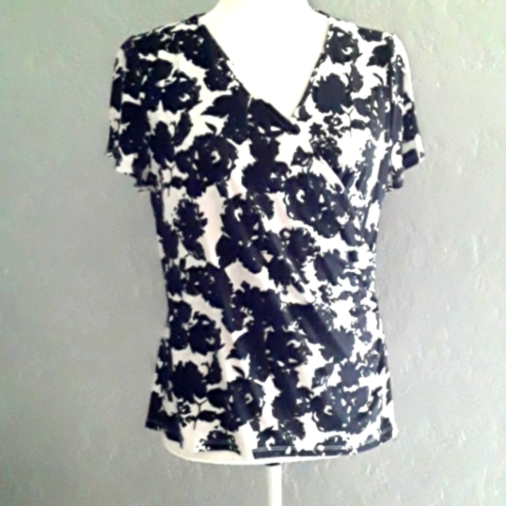 Talbots Floral Blouse